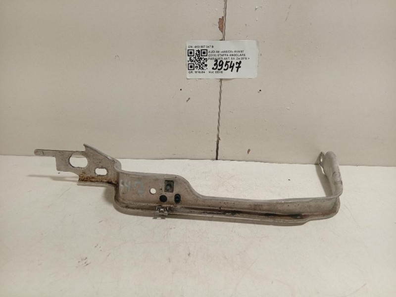Staffa Angolare Paraurti ANT SX 4K0 807 347 B Audi A6 4a5c8 Avant 2018