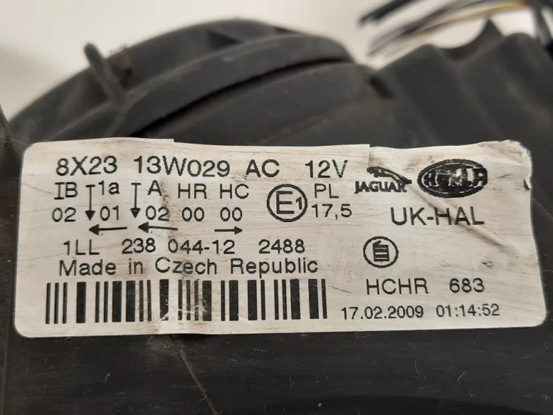 Proiettore ANT DX 8X23 13W029AC Jaguar XF I 2008