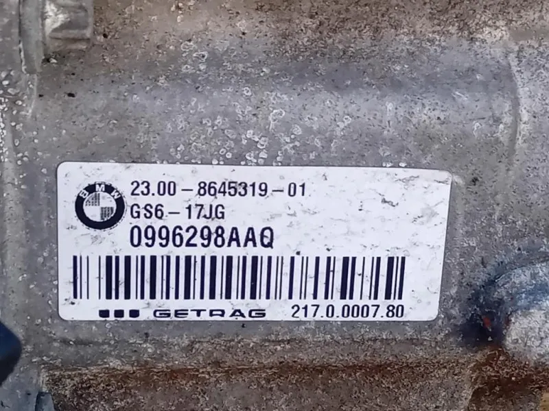 Cambio GS17JG 6 MARCE MANUALE Bmw Serie 1 F20 Berlina 2015