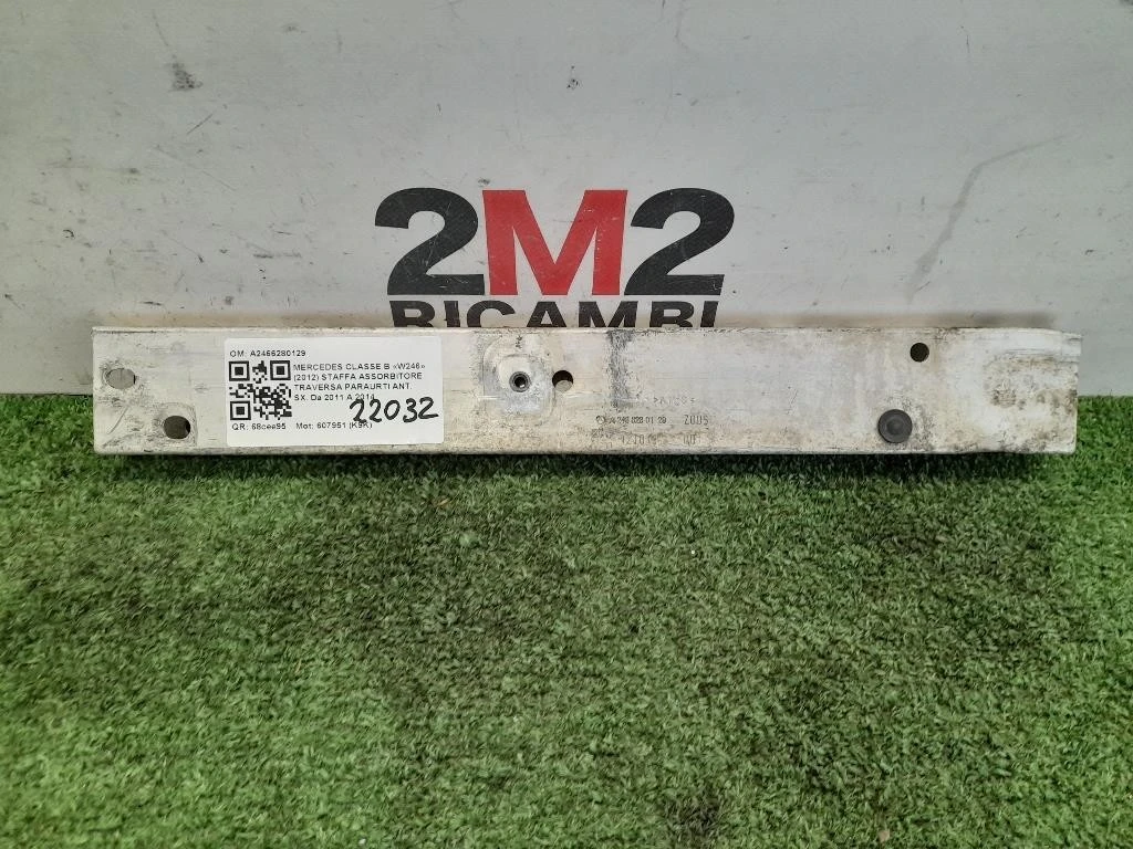 Staffa Assorbitore Traversa Paraurti ANT SX A2466280129 Mercedes Classe B W246 2012