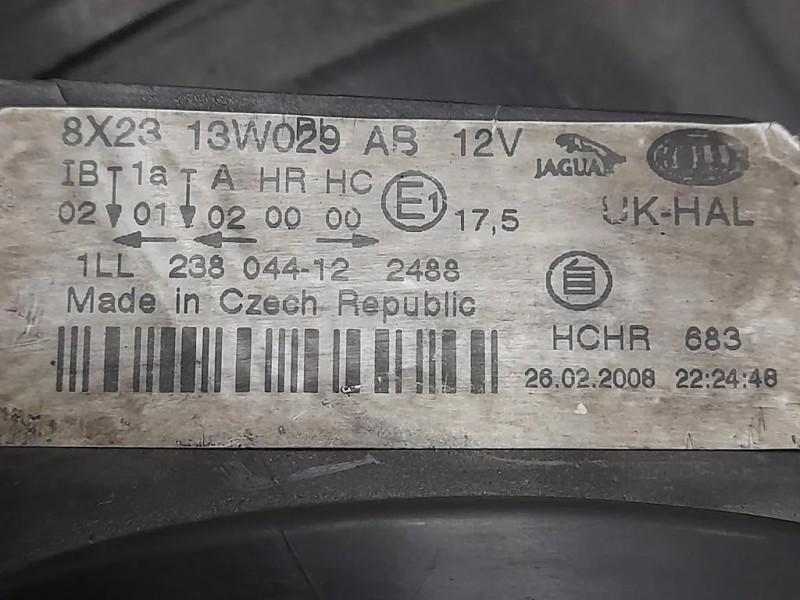 Proiettore ANT DX 8X2313W029 Jaguar XF I 2008