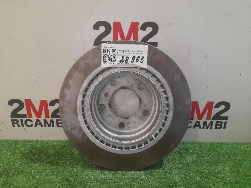 Disco Freno ANT SX 6792217 Bmw Serie 3 F30 Berlina 2012