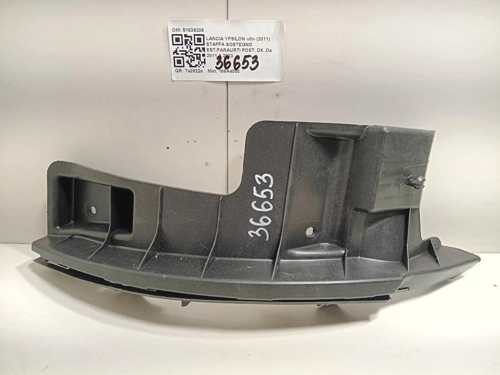 Staffa Sostegno Estparaurti POST DX 51839206 Lancia Ypsilon III 2011
