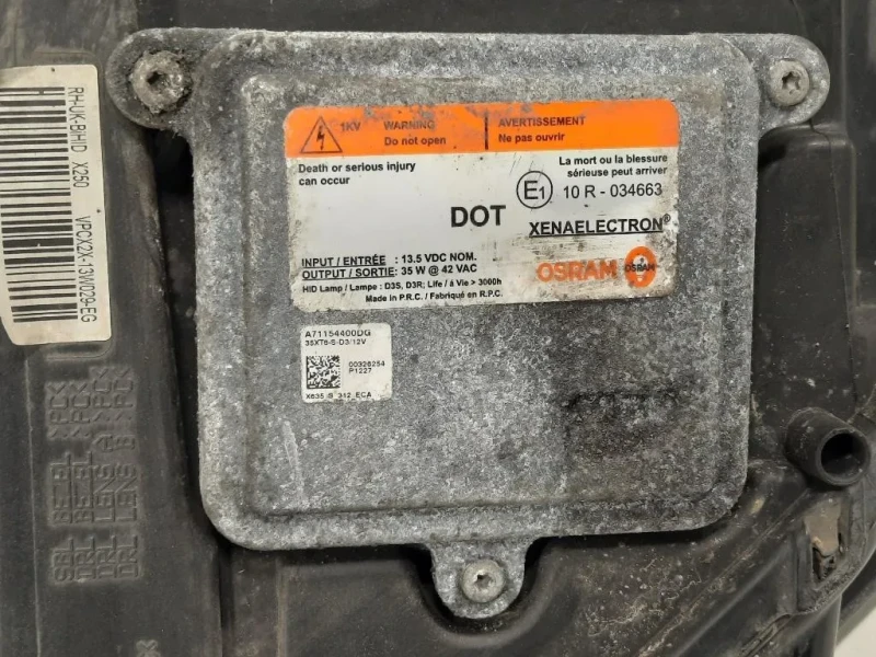 Proiettore ANT DX CX2X-13W029-EG Jaguar XF I 2011