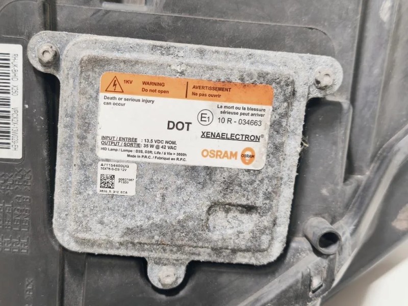 Proiettore ANT DX GX73-13W029-DE Jaguar XF I 2011