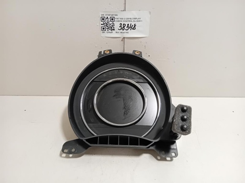 Display Check Control 07357457250 Fiat 500 C 2015