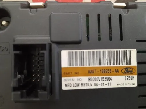 Display Check Control AA6T18B955AA Ford Fiesta VI 2008