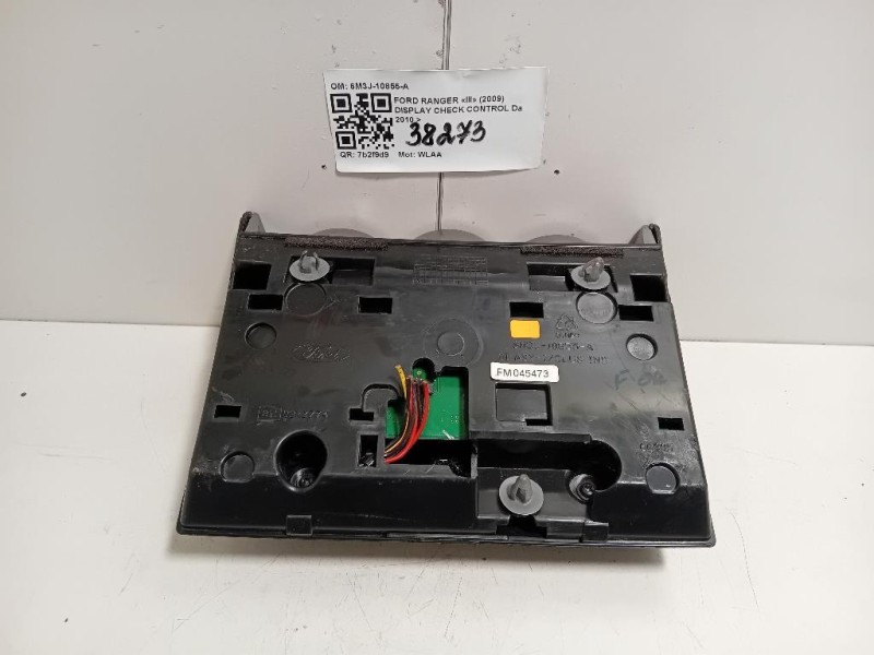 Display Check Control 6M3J-10855-A Ford Ranger III 2009