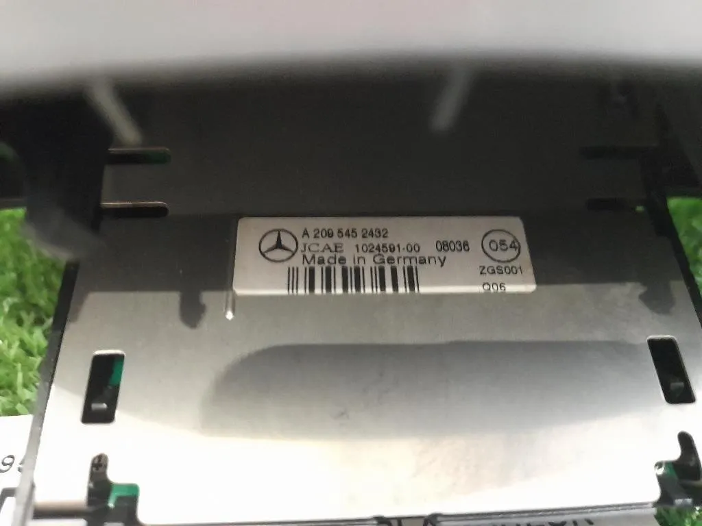 Display Check Control A2095452432 Mercedes Classe CLK C209 2003