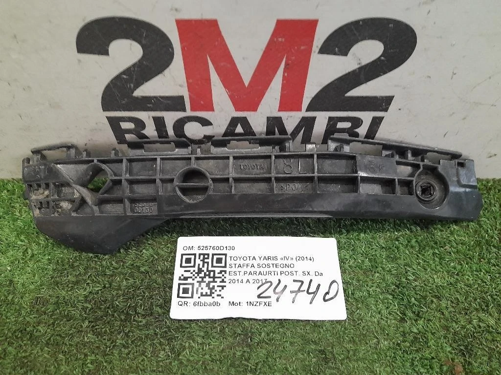 Staffa Sostegno Estparaurti POST SX 525760D130 Toyota Yaris IV 2014