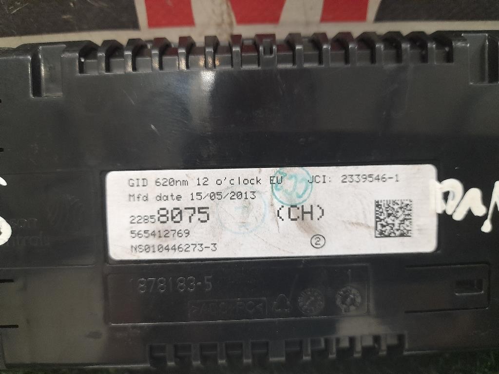 Display Check Control 22858075 Opel Meriva B 2010