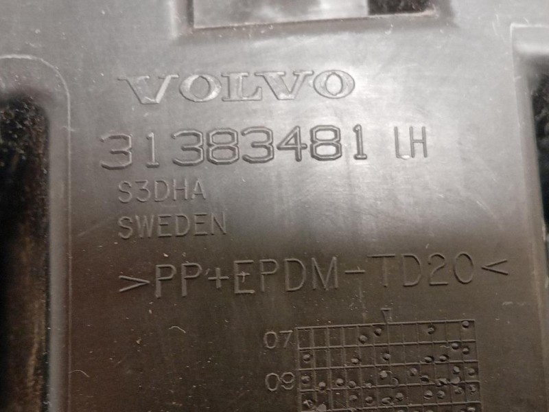 Staffa Sostegno Estparaurti POST SX 31383481 Volvo V60 I 2010