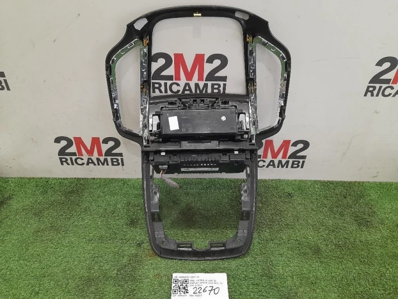 Display Check Control 22858075 13383140 Opel Zafira C 2012