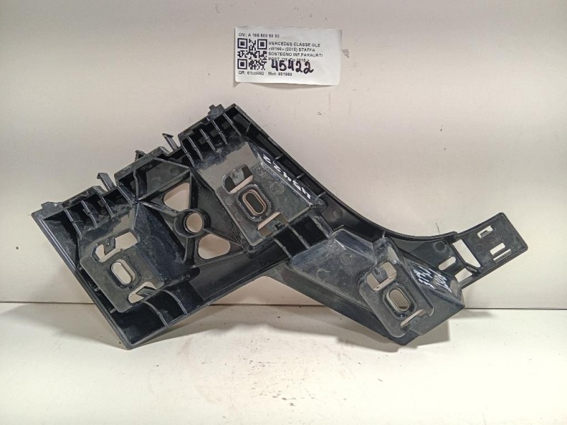 Staffa Sostegno Infparaurti POST DX A 166 880 58 03 Mercedes Classe GLE W166 2015