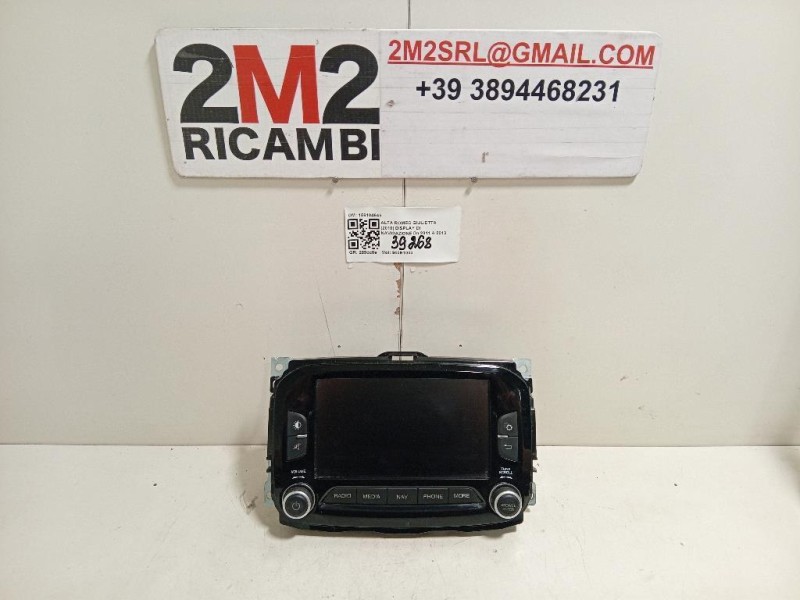 Display DI Navigazione 156104645 Alfa Romeo Giulietta 2010