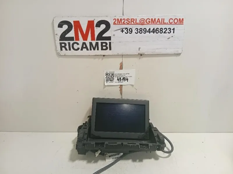 Display DI Navigazione 156091368 Alfa Romeo Giulietta 2010