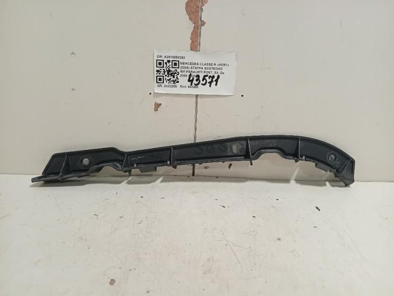 Staffa Sostegno Infparaurti POST DX A2518850263 Mercedes Classe R W251 2006