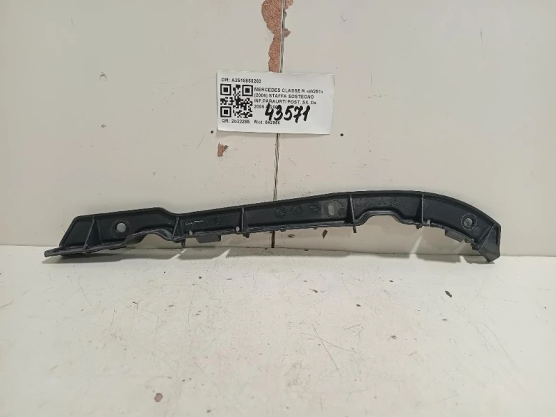 Staffa Sostegno Infparaurti POST DX A2518850263 Mercedes Classe R W251 2006