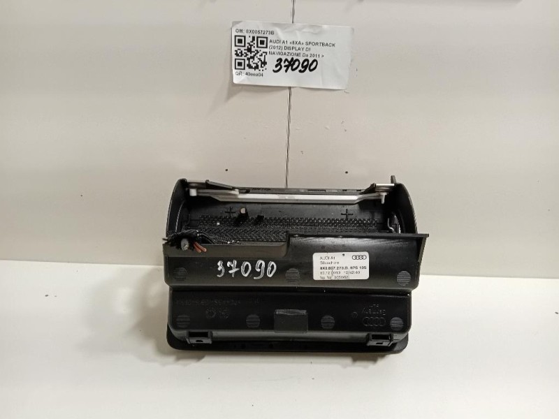 Display DI Navigazione 8X0857273B Audi A1 8XA Sportback 2012