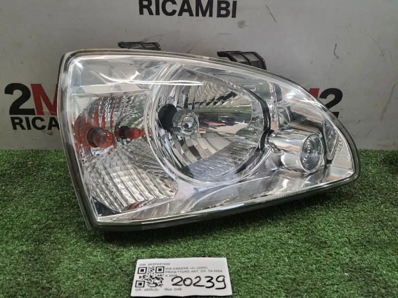 Proiettore ANT DX 0K2FA51020 Kia Carens II 2002