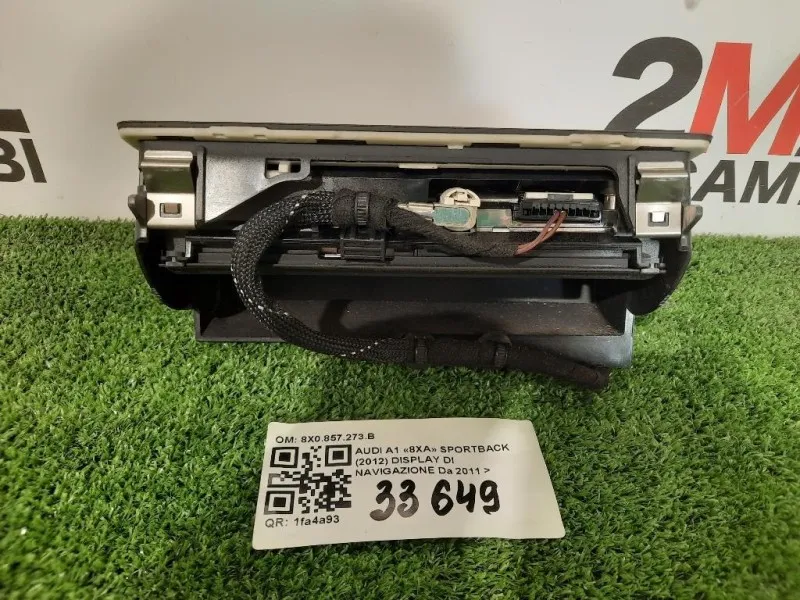 Display DI Navigazione 8X0857273B Audi A1 8XA Sportback 2012