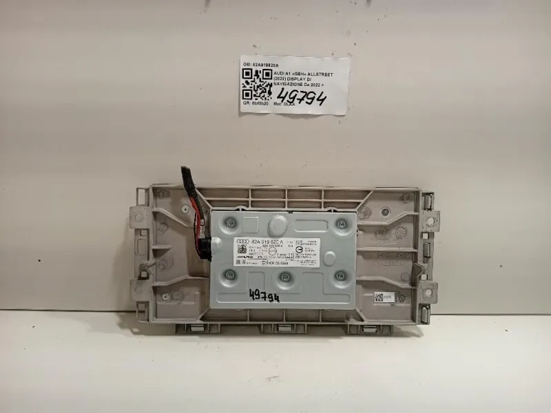 Display DI Navigazione 82A919620A Audi A1 GBH Allstreet 2022