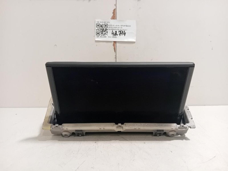 Display DI Navigazione 8V0 857 273 Audi A3 8VA Sportback 2012