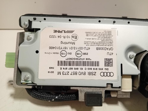 Display DI Navigazione 8V0857273 Audi A3 8VF Sportback 2016