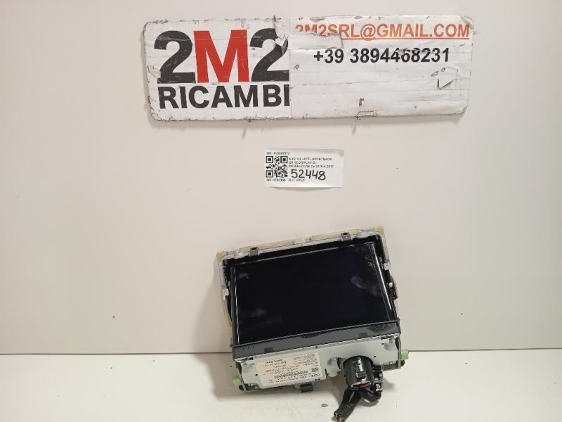 Display DI Navigazione 8V0857273 Audi A3 8VF Sportback 2016