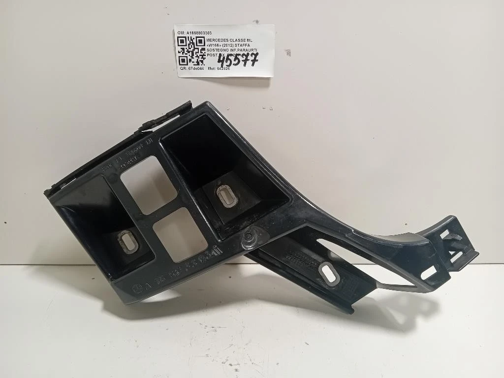 Staffa Sostegno Infparaurti POST SX A1668803303 Mercedes Classe ML W166 2012