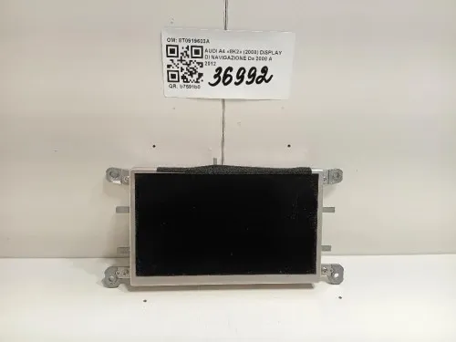 Display DI Navigazione 8T0919603A Audi A4 8K2 2008