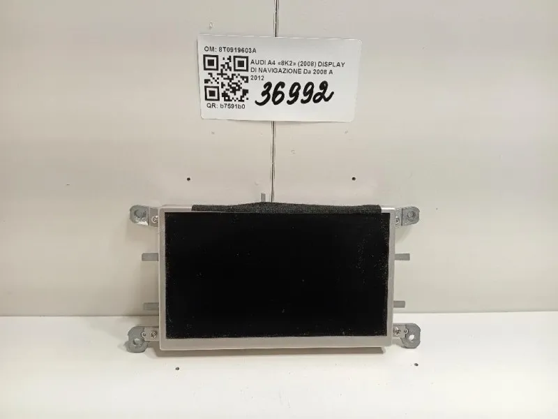 Display DI Navigazione 8T0919603A Audi A4 8K2 2008