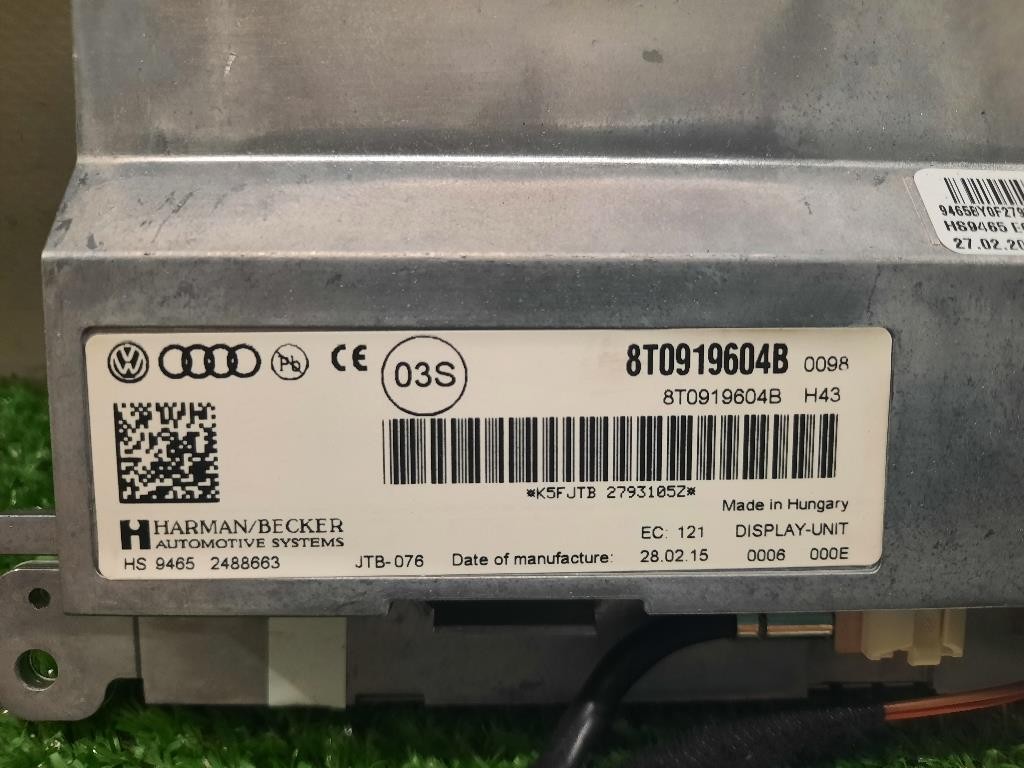 Display DI Navigazione 8T0919604B Audi A4 8K5 Avant 2012