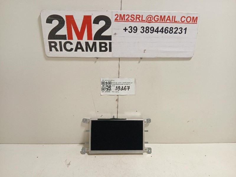 Display DI Navigazione 8T0 919 603 A Audi A5 8T3 2008