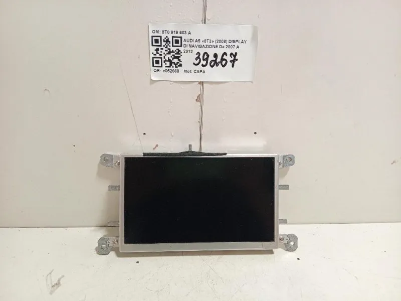 Display DI Navigazione 8T0 919 603 A Audi A5 8T3 2008