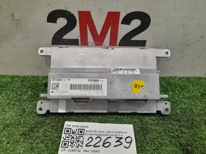 Display DI Navigazione 8T0919604A Audi A5 8T3 2012