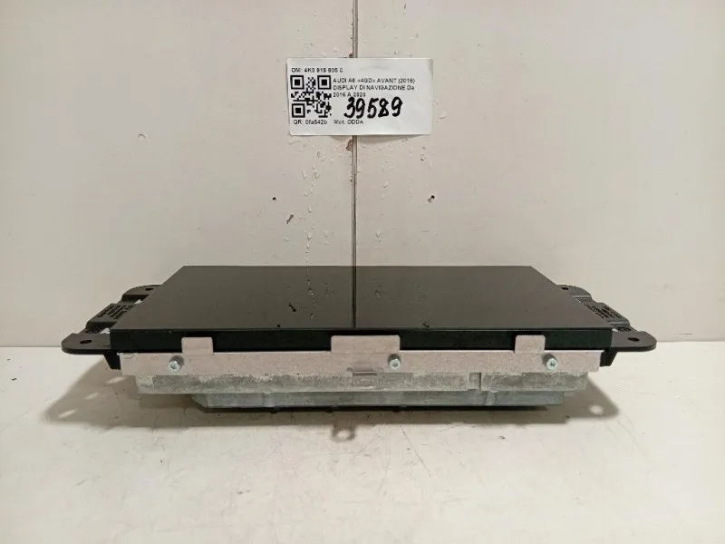 Display DI Navigazione 4K0919605C SCHERMO DISPLAY ORIGINALE AUDI Audi A6 4GD Avant 2016