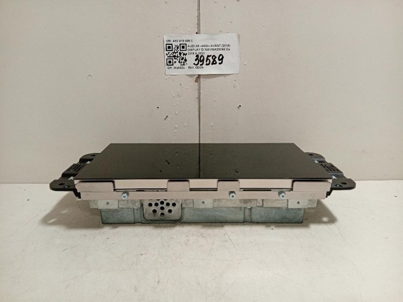 Display DI Navigazione 4K0919605C SCHERMO DISPLAY ORIGINALE AUDI Audi A6 4GD Avant 2016