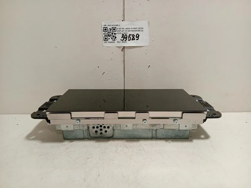 Display DI Navigazione 4K0919605C SCHERMO DISPLAY ORIGINALE AUDI Audi A6 4GD Avant 2016