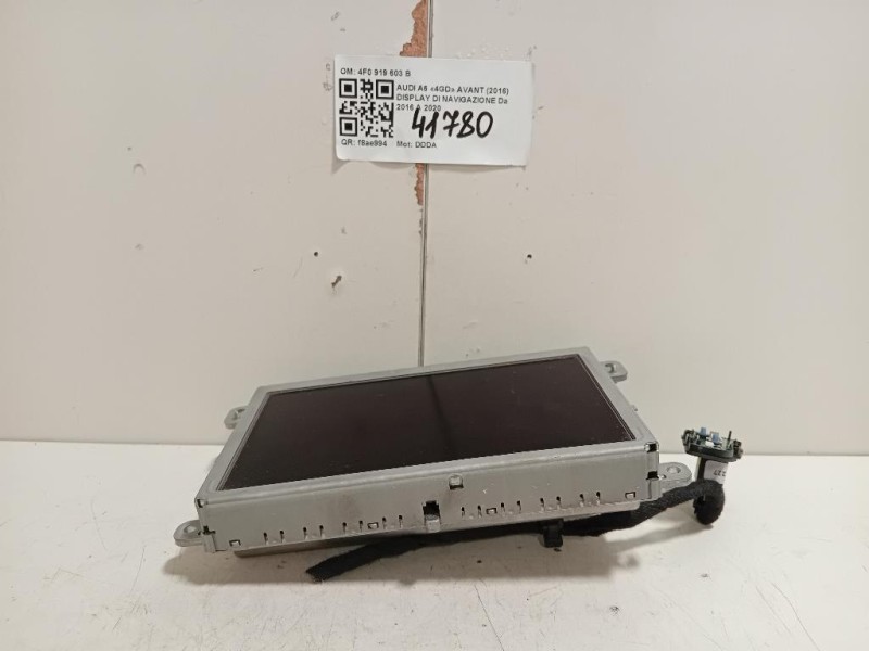 Display DI Navigazione 4F0 919 603 B Audi A6 4GD Avant 2016