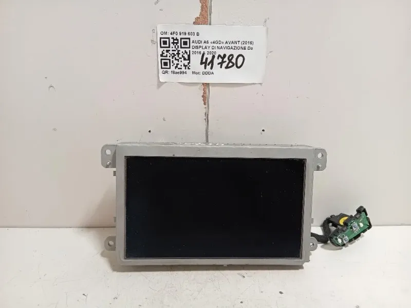 Display DI Navigazione 4F0 919 603 B Audi A6 4GD Avant 2016
