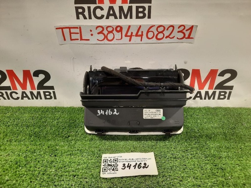 Display DI Navigazione 8U0 857 273A Audi Q3 8UB 2012