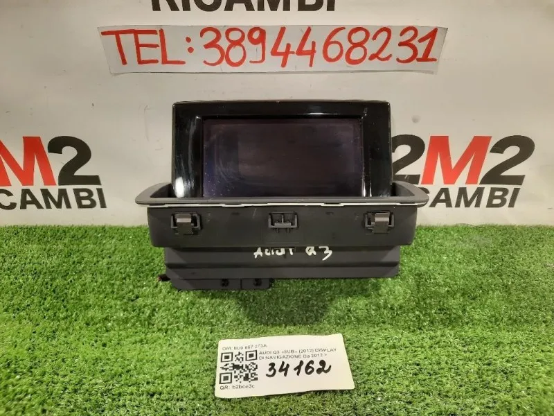 Display DI Navigazione 8U0 857 273A Audi Q3 8UB 2012