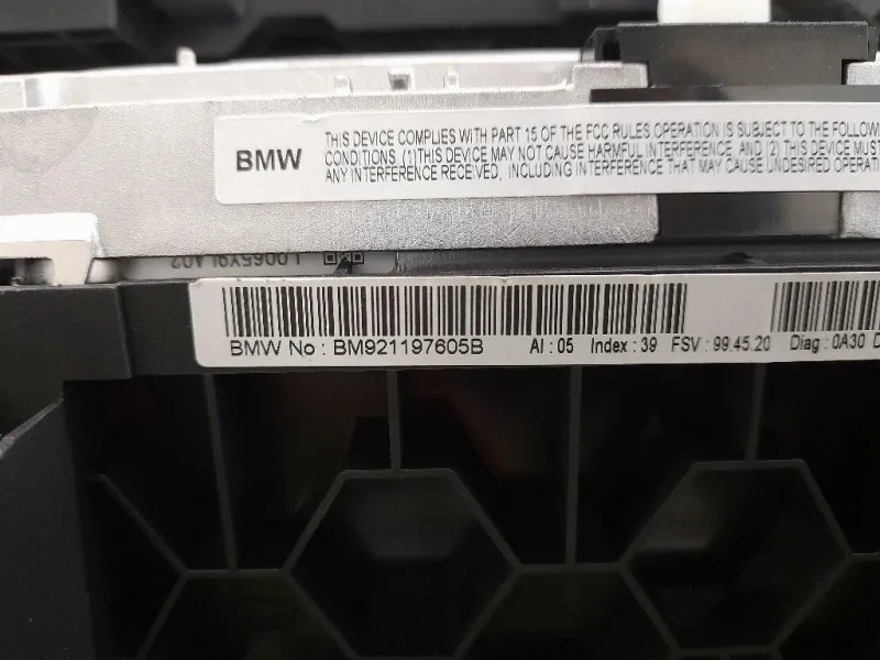 Display DI Navigazione BM921197605B Bmw Serie 1 E81 Berlina 2005