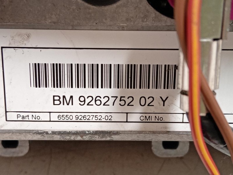 Display DI Navigazione 9262752 02 Bmw Serie 1 F20 Berlina 2012