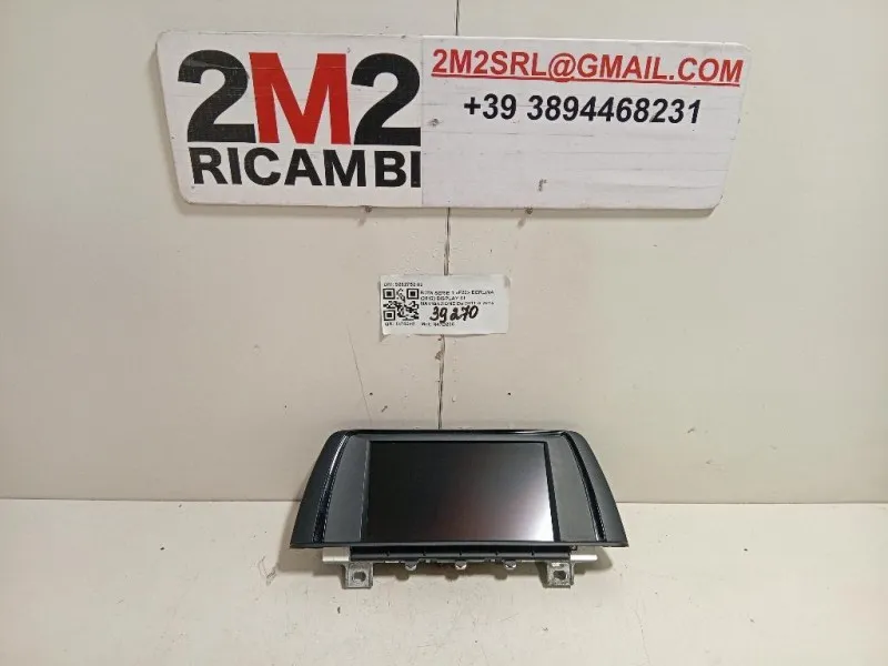 Display DI Navigazione 9262752 02 Bmw Serie 1 F20 Berlina 2012