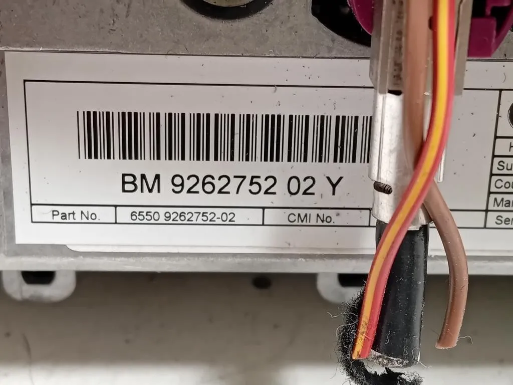 Display DI Navigazione 9262752 02 Bmw Serie 1 F20 Berlina 2012