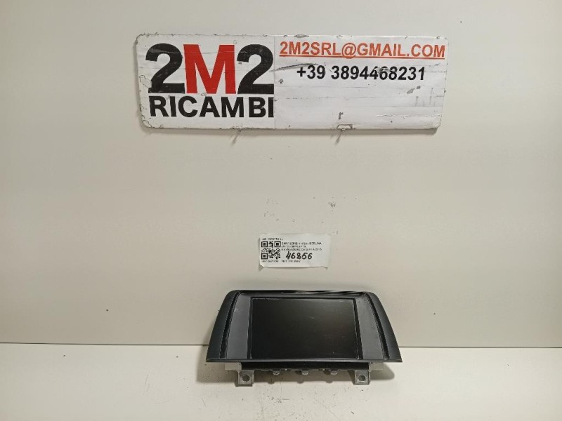 Display DI Navigazione 9262752 02 Bmw Serie 1 F20 Berlina 2012