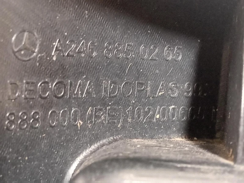 Staffa Sostegno Intparaurti POST A246 885 01 65 DX+SX Mercedes Classe B W246 2012