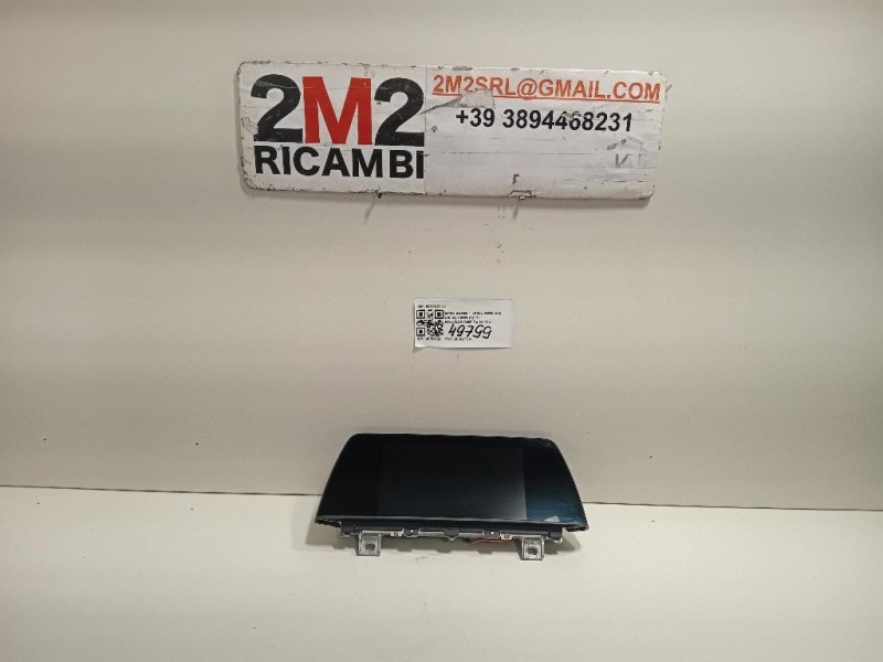 Display DI Navigazione 932212210 Bmw Serie 1 F20 Berlina 2015